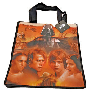 Disney Star Wars Darth Vader Luke Yoda Han Solo Princess Reusable Tote Halloween